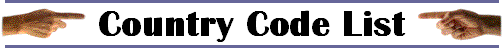 Country Code List