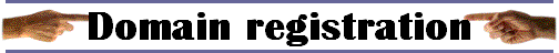 Domain registration